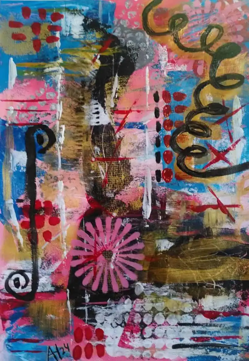 Colourful marks